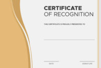 Free Formal Employee Recognition Certificate Templates