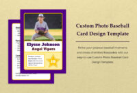 Baseball Card Template Microsoft Word: A Comprehensive Guide