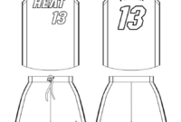 Blank Basketball Uniform Template: A Customizable Design Framework