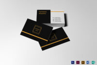 Professional Business Card Template For Photoshop