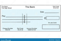 Blank Cheque Template UK: A Guide To Formal Financial Documentation