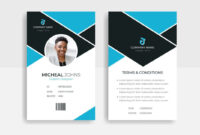 Corporate Identity Card Design Template