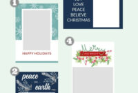 Customized Christmas Card Templates For Personalized Greetings