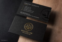 Elegant And Professional Lawyer Business Card Templates