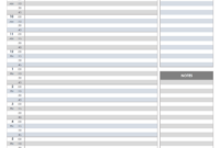 Printable Blank Daily Schedule Template For Efficient Time Management