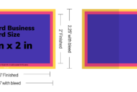 Optimal Business Card Dimensions For Photoshop Design