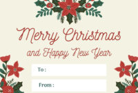 Elegant Printable Holiday Card Templates For Formal Occasions