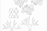 A Template For Creating Pop-Up Tree Cards