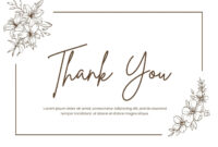 Gratitude Acknowledgment Card Format