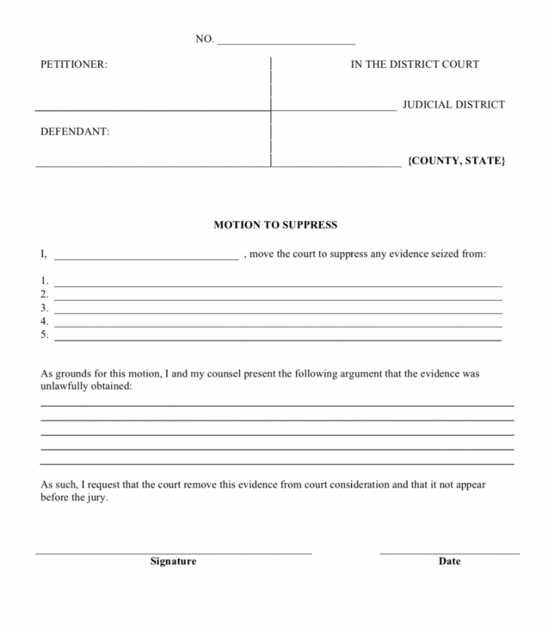 Printable Legal Forms and Templates  Free Printables