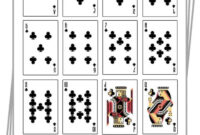 A Comprehensive Guide To Free Printable Playing Card Templates