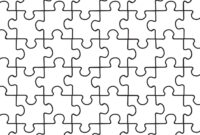 A Customizable Jigsaw Puzzle Template For Educational And Recreational Purposes