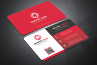 Professional PSD Name Card Template For Corporate Use