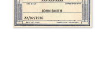 Downloadable Template For A Fictitious Social Security Card