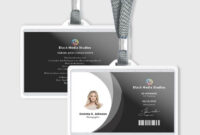 Professional Photographer Identification Card Template