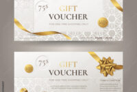 Sophisticated Gift Certificate Design