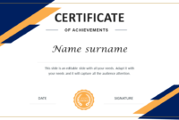 Award Certificate Template: A Professional PowerPoint Presentation