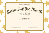 Certificate Templates For Academic Achievement