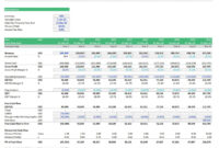 Net Present Value (NPV) Calculation Excel Template